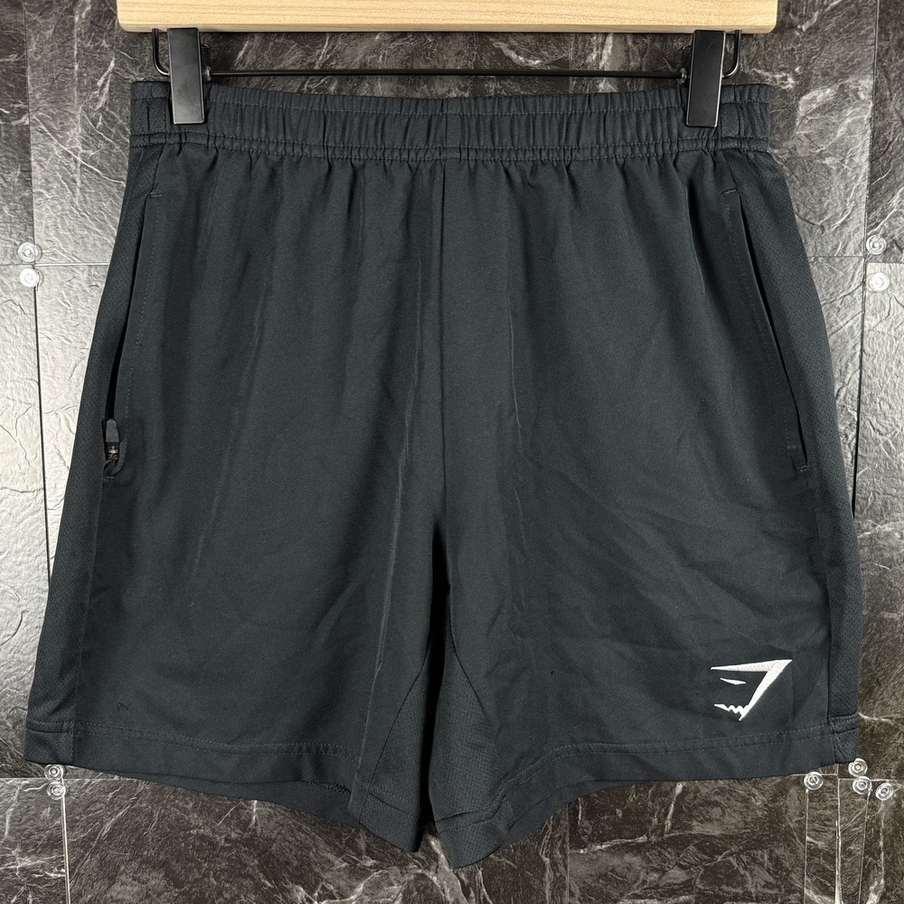 Gymshark Men's Black Running Shorts Small